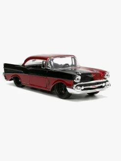 Jada Toys DC Comics Bil med Figur Harley Quinn & 1957 Chevy Bel Air 1:32