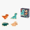 Janod 4 Progressive Puslespil Dinosaurer 14 Brikker