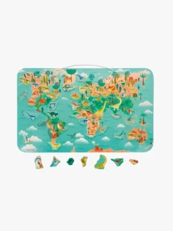 Janod DINO  Magnetisk Verdenskort