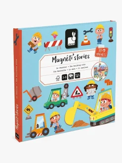 Janod Magneti'Stories Magnetsæt Byggeplads 30 Stk.