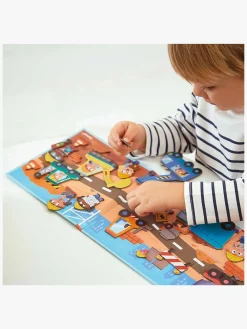 Janod Magneti'Stories Magnetsæt Byggeplads 30 Stk.