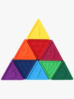 Jellystone Designs Tælleklods, Regnbuefarvet