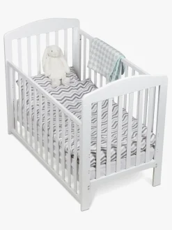 JLY ELLA Dream Lux Tremmeseng Dropside m. Babymatex Madras 60x120, Hvid