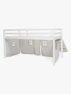 JLY ELSA Juniorseng m. Rutsjebane & Sengegardin 90x190, Hvid