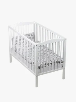 JLY MAJA Dream Tremmeseng m. BabyMatex Softi Madras 60x120, Hvid