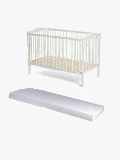 JLY MAJA Dream Tremmeseng inkl. NG Baby Madras 60x120, Hvid