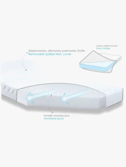 JLY MEJA Heaven Juniorseng & BabyMatex Madras Soft Plus, Hvid