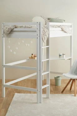 JLY SOFIA Højseng m. Skrivebord 90x190, Hvid