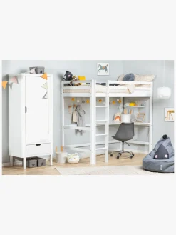 JLY SOFIA Højseng m. Skrivebord 90x190, Hvid