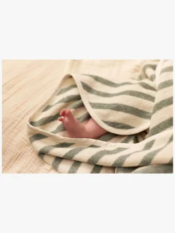 Jollein Badekåbe 75x75cm, Stripe Sea Green