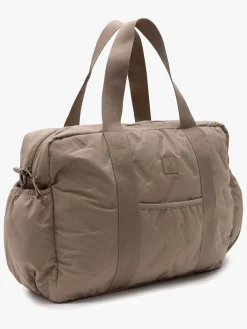 Jollein Embossed Lily Pusletaske, Milky Coffee