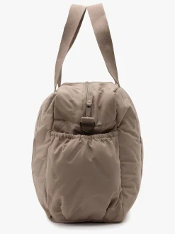 Jollein Embossed Lily Pusletaske, Milky Coffee