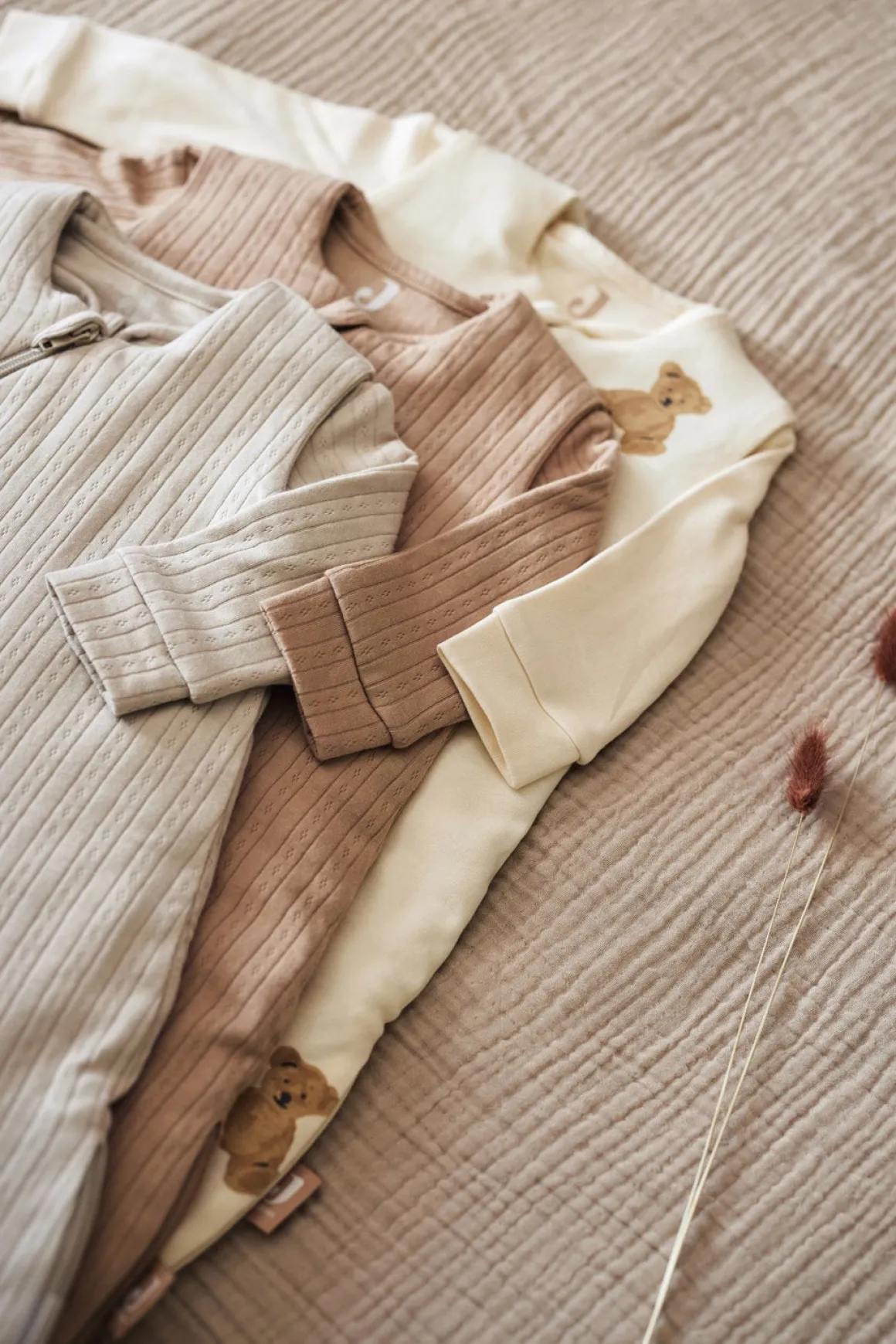 Jollein 2-i-1 Sovepose 60 cm, Teddy Bear