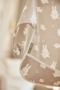 Jollein Miffy&Snuffy  Langærmet Hagesmæk, Olive Green