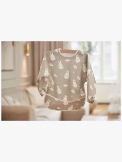 Jollein Miffy&Snuffy  Langærmet Hagesmæk, Olive Green