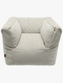 Jollein Sækkestol Kraftig Fløjl, Olive Green