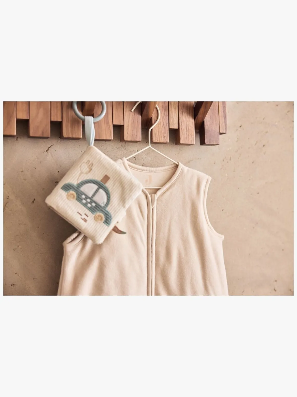 Jollein Sovepose 90 cm, Velvet Oatmeal