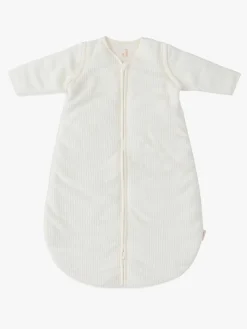 Jollein Sovepose med Aftagelig Ærmer Rundt 70 cm, Rib Ivory