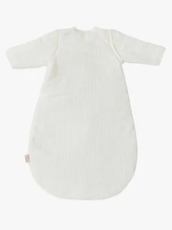Jollein Sovepose med Aftagelig Ærmer Rundt 70 cm, Rib Ivory