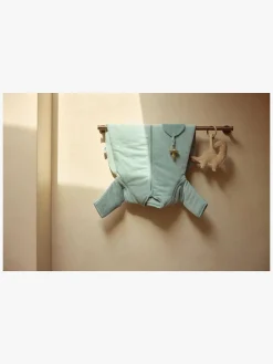 Jollein Sovepose med Aftagelig Ærmer Rundt 90 cm, Rib Sea Green