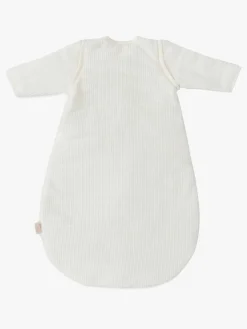 Jollein Sovepose med Aftagelig Ærmer Rund 60 cm, Rib Ivory