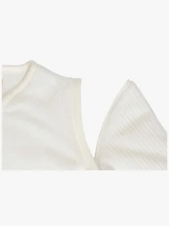 Jollein Sovepose med Aftagelig Ærmer Rund 60 cm, Rib Ivory