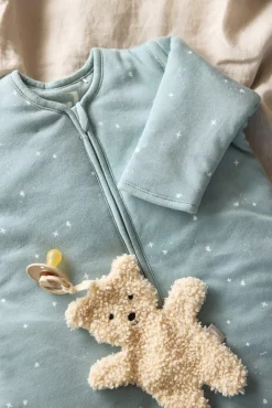 Jollein Sovepose med Aftagelig Ærmer 90 cm, Twinkling Sea Green