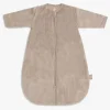 Jollein Sovepose med Aftagelig Ærmer Rundt 60 cm, Velvet Milk Coffee