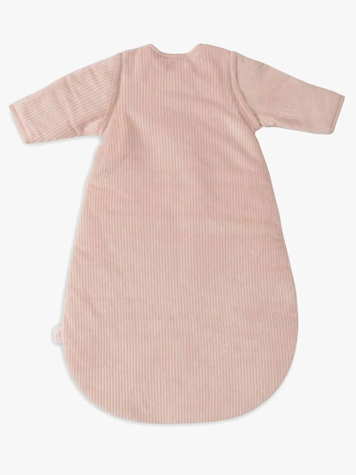 Jollein Sovepose med Aftagelig Ærmer Rundt 90 cm, Rib Wild Rose