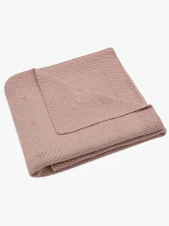 Jollein Strikket Tæppe Cozy, Wild Rose