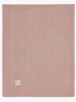 Jollein Strikket Tæppe Cozy, Wild Rose