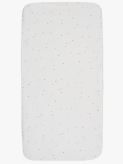 Jollein Stræklagen Twinkling 70/75x140/150, Off white/Sea Green