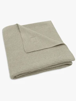 Jollein Tæppe Basic Knit, Olive Green