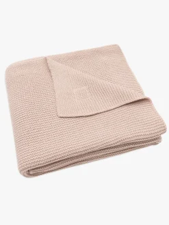 Jollein Tæppe Basic Knit, Wild Rose