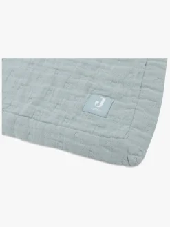 Jollein Tæppe Jaquar Muslin, Sea Green