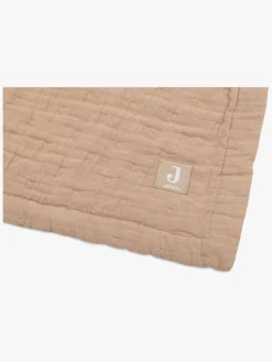 Jollein Tæppe Jaquar Muslin, Biscuit