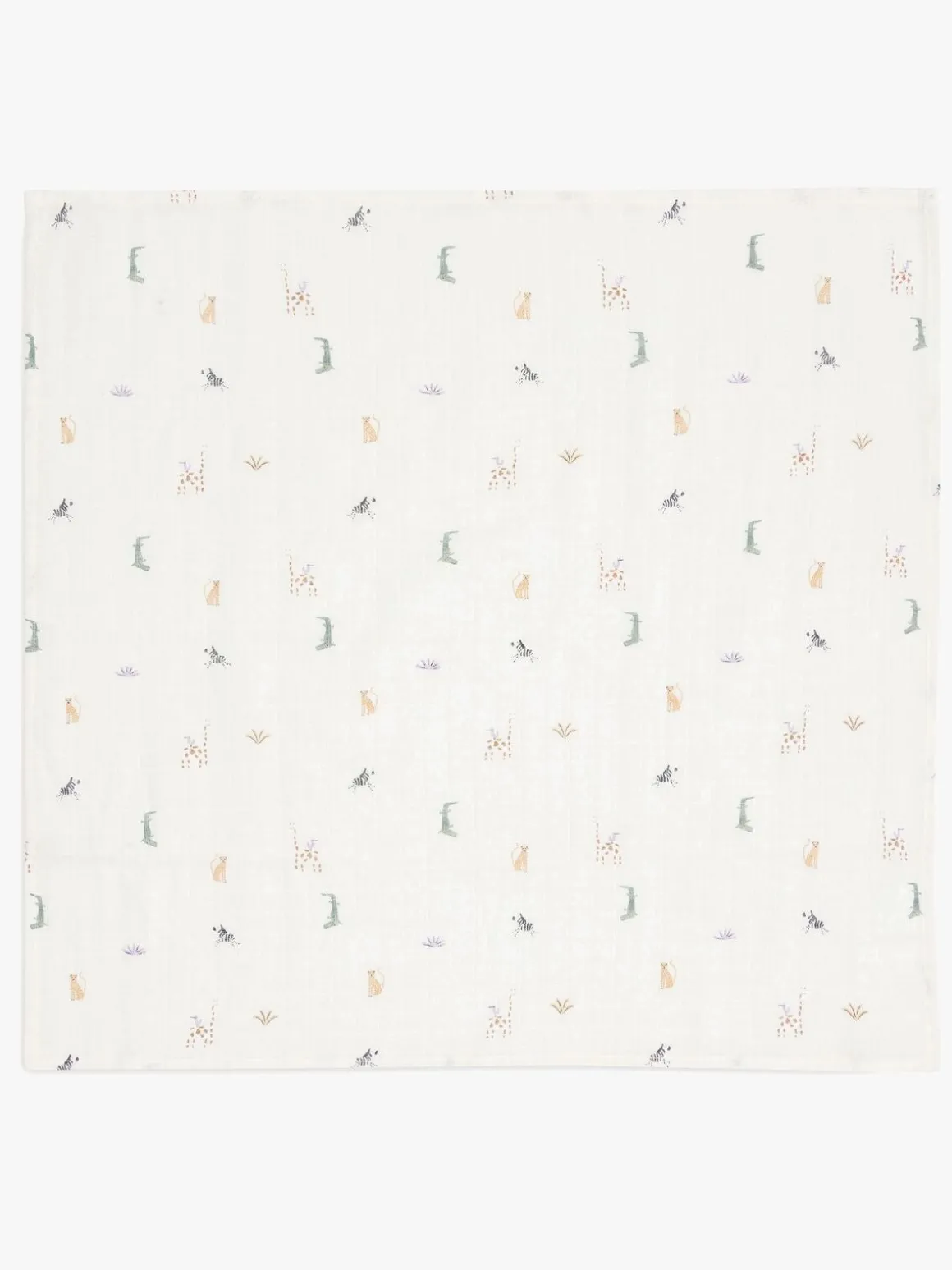 Jollein Tæppe/ Stofble i Musselin 3-pak, Jungle Jambo