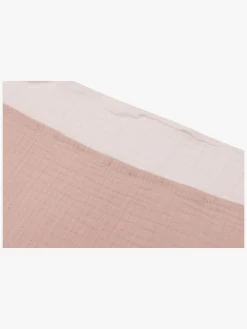 Jollein Tæppe/ Stofble i Musselin 4-pak, Wild Rose/Ivory