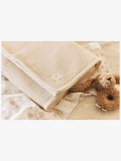 Jollein Tæppe 75x100 cm Basic Knit/Velvet, Oatmeal