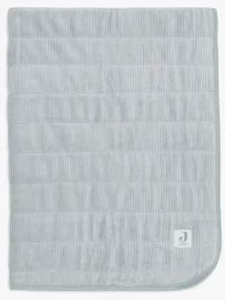 Jollein Tæppe 75x100 cm Velvet Rib, Sea Green