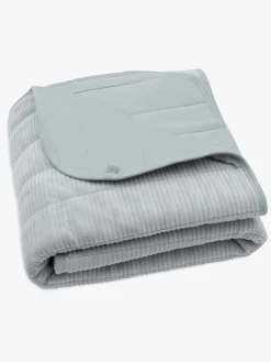 Jollein Tæppe 75x100 cm Velvet Rib, Sea Green