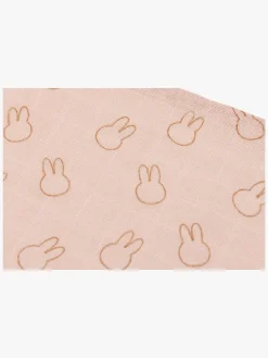 Jollein Tæpper/ Stofbleer i Musselin Miffy 3-pak, Wild Rose