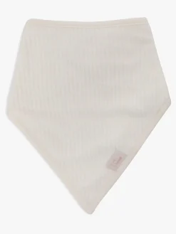 Jollein Velvet Rib Bandana Savlemække 2-pak, Wild Rose/Ivory