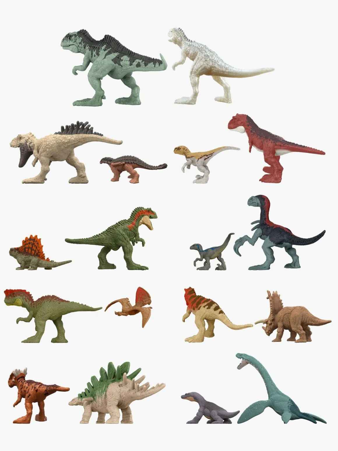 Jurassic World Minis Dinosaurer Blandet Udvalg 1-2 Stk