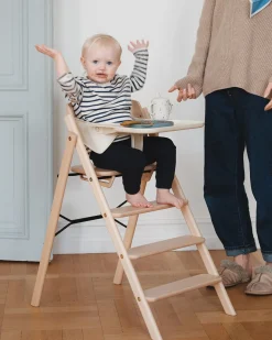 KAOS Klapp Højstol beech, Natural