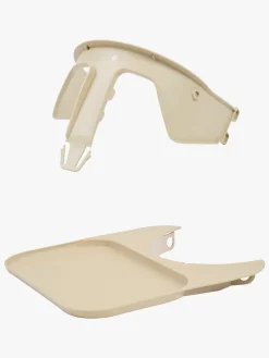 KAOS Klapp Højstol Recycled inkl. Beskyttelsesbøjle & Bakke, Charcoal Black/Desert Sand