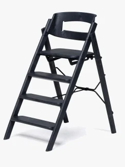 KAOS Klapp Højstol Recycled inkl. Beskyttelsesbøjle & Bakke, Charcoal Black/Mineral Green