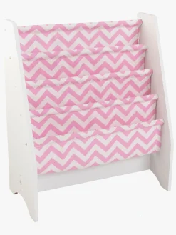 KidKraft Bogreol, Lyserød/Hvid