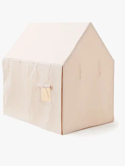 Kids Concept Legehus Telt, Naturhvid