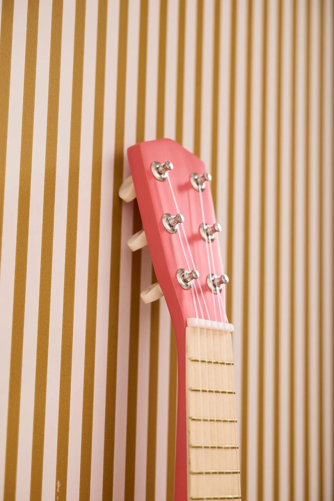 Kid's Concept Legetøjsguitar Blomst, Pink